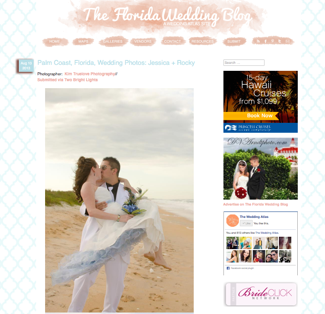 The Florida Wedding Blog Feature - Orlando Wedding Photographer